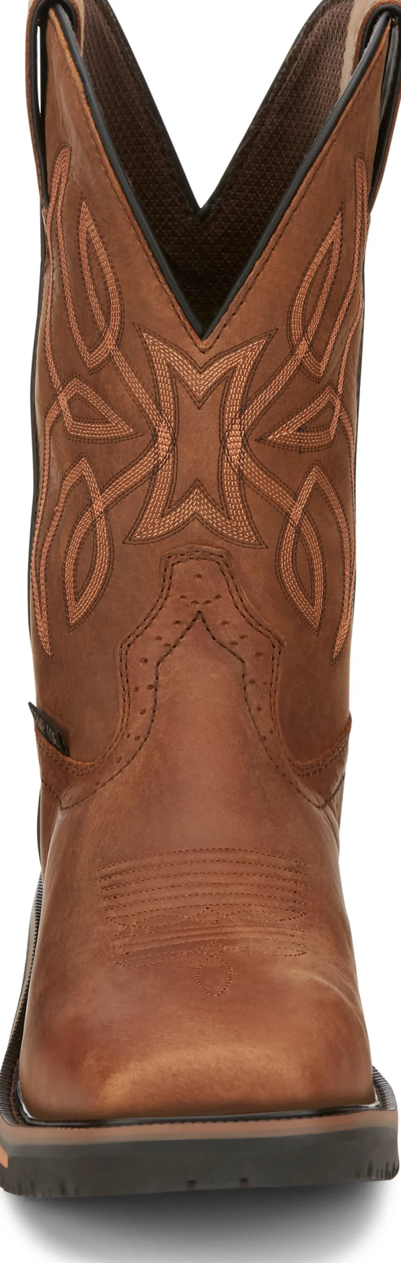 Justin Boots Dallen 11" Waterproof Nano Comp Toe Brown