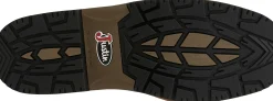 Justin Boots Derrickman 12" Comp Toe Brown Croc Print Clearance