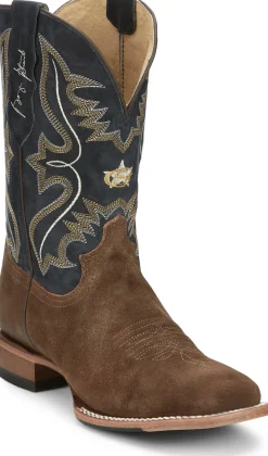 Justin Boots Dillon 11" Western Tan Suede Online