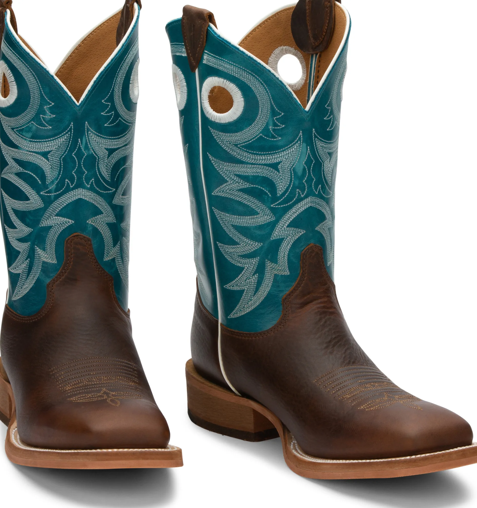 Justin Boots Drennan 11" Western Chocolate Brown Online