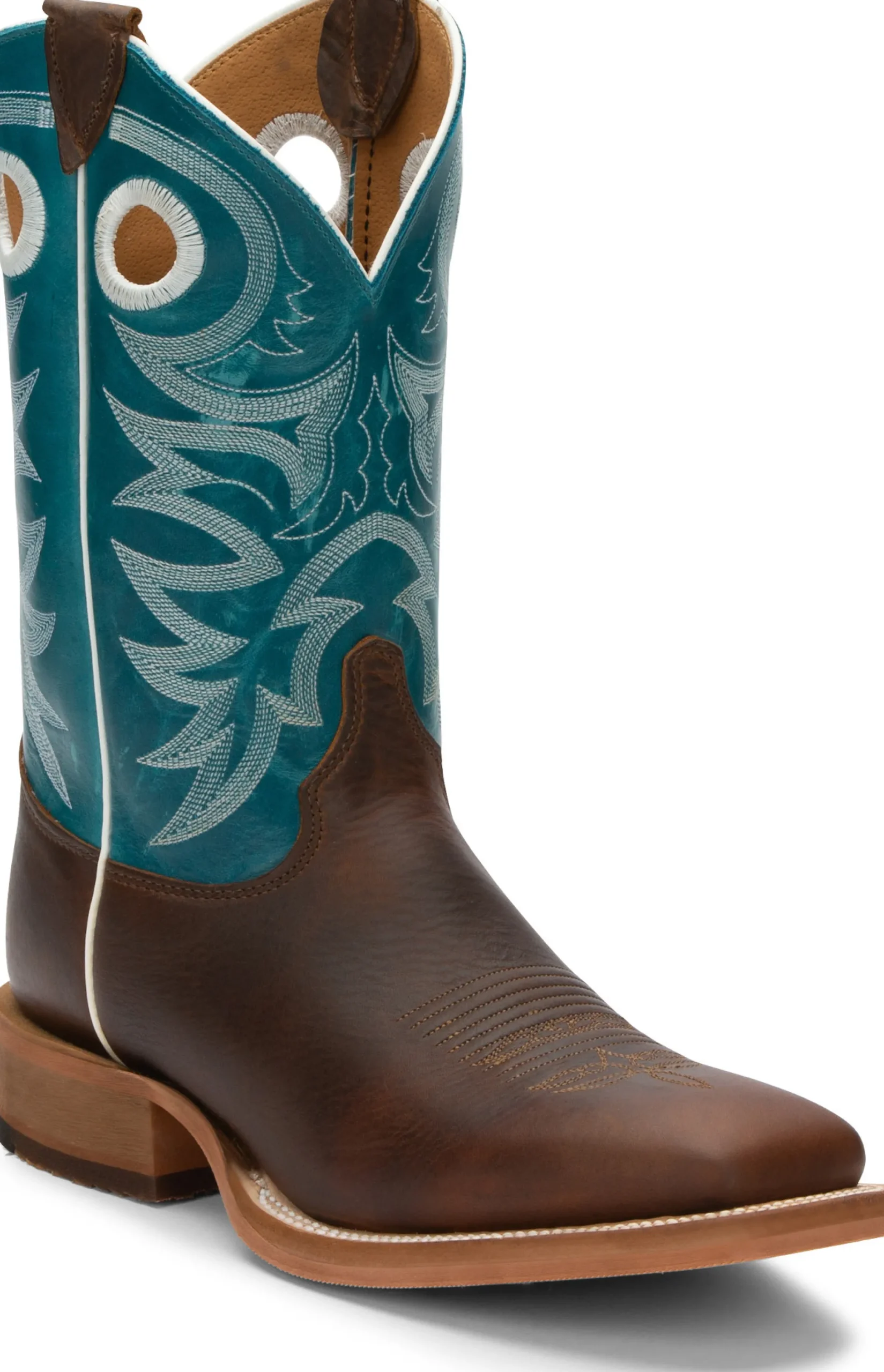 Justin Boots Drennan 11" Western Chocolate Brown Online