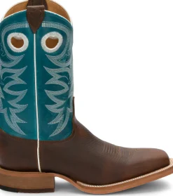 Justin Boots Drennan 11" Western Chocolate Brown Online