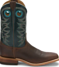 Justin Boots Drennan 11" Western Dark Brown Sale