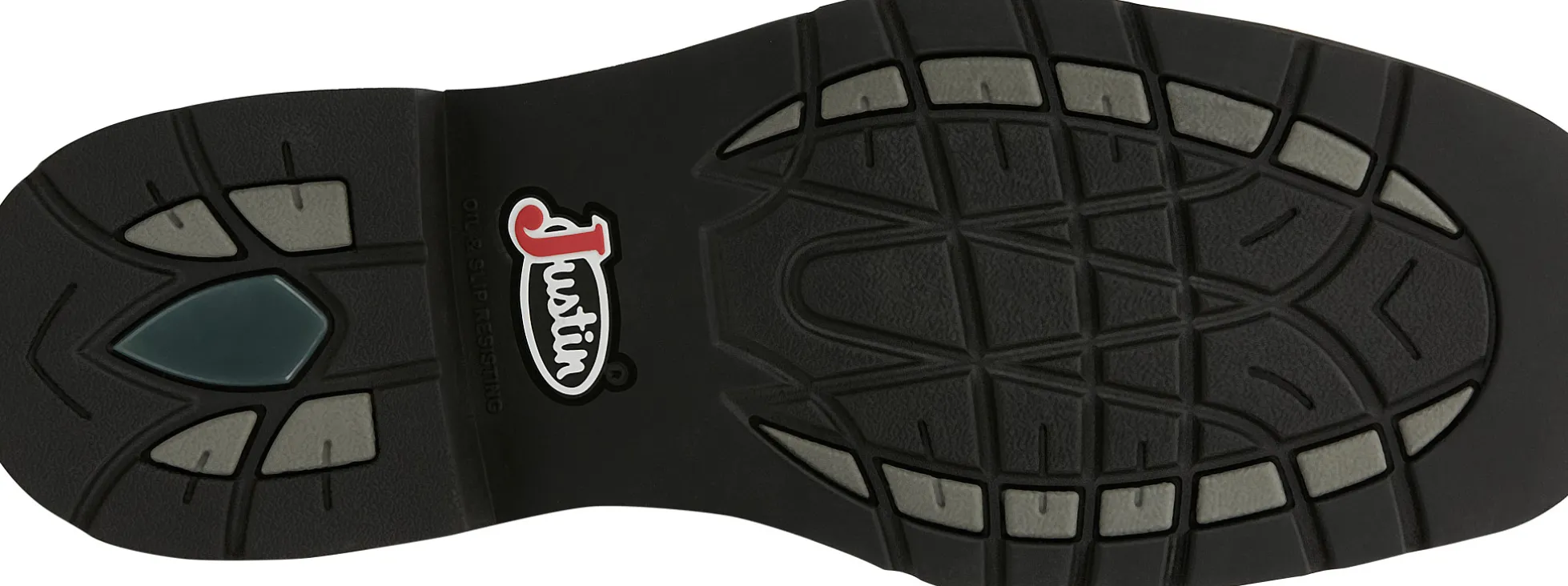 Justin Boots Driller 11" Comp Toe Licorice Discount