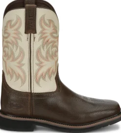 Justin Boots Driller 11" Work Copper Best