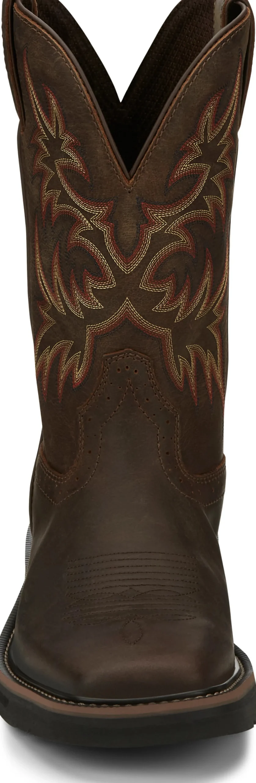 Justin Boots Driller 11" Work Dark Brown Outlet