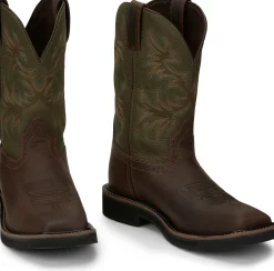Justin Boots Driller 11" Work Cedar Clearance