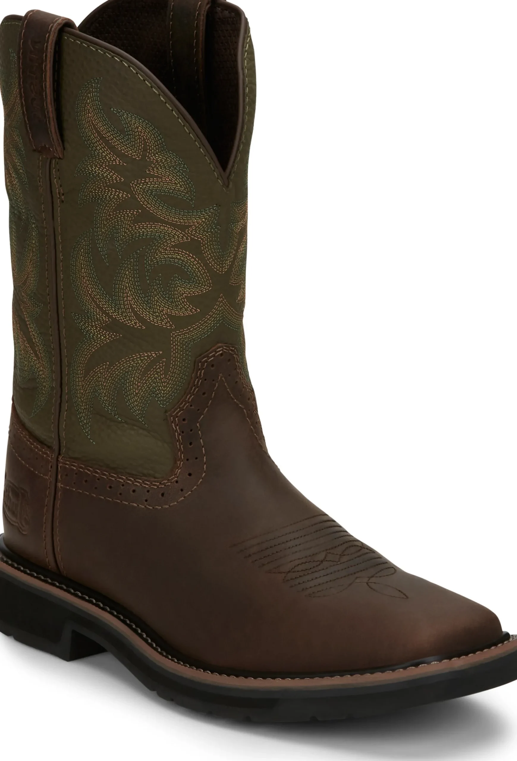 Justin Boots Driller 11" Work Cedar Clearance
