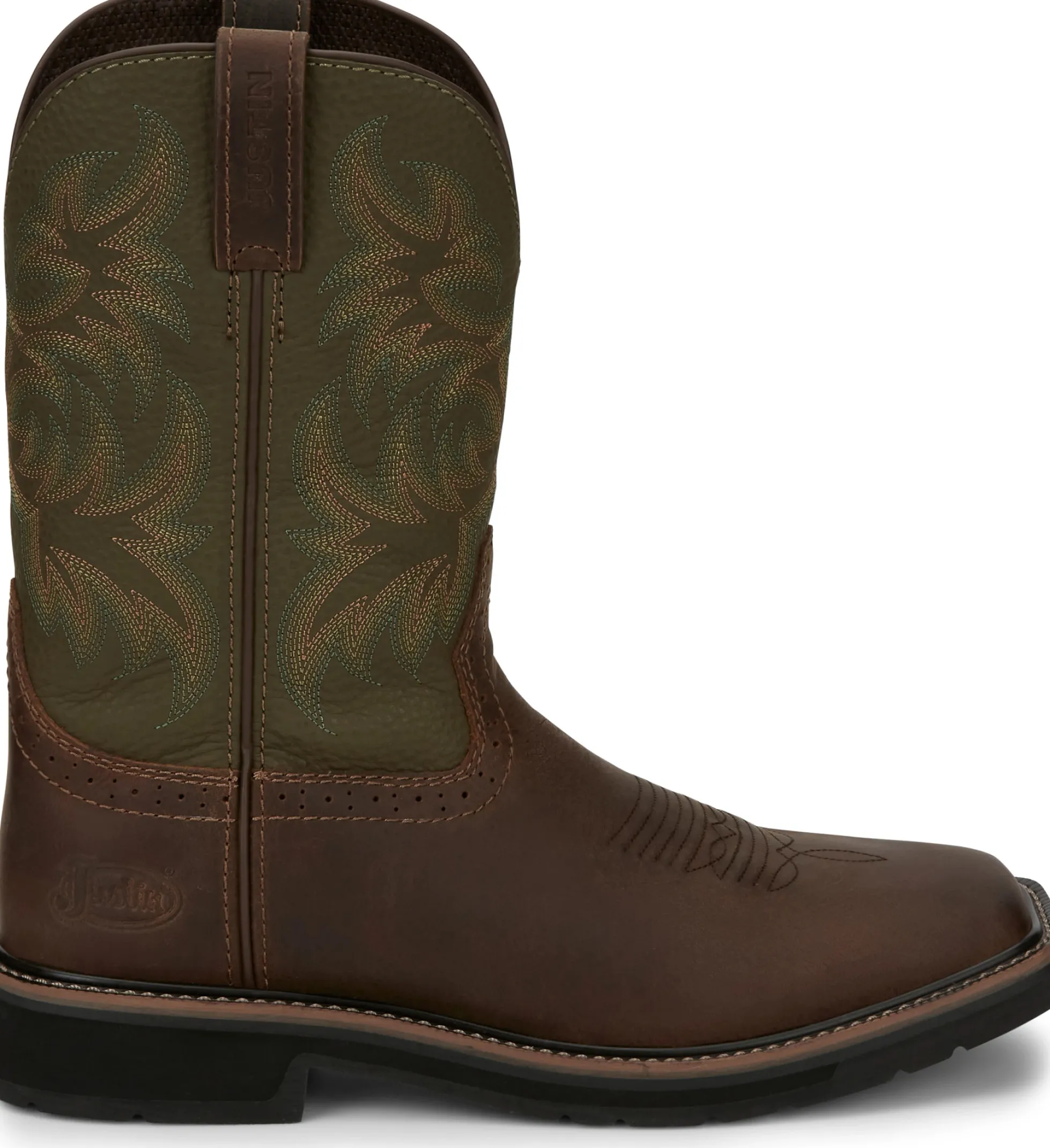 Justin Boots Driller 11" Work Cedar Clearance
