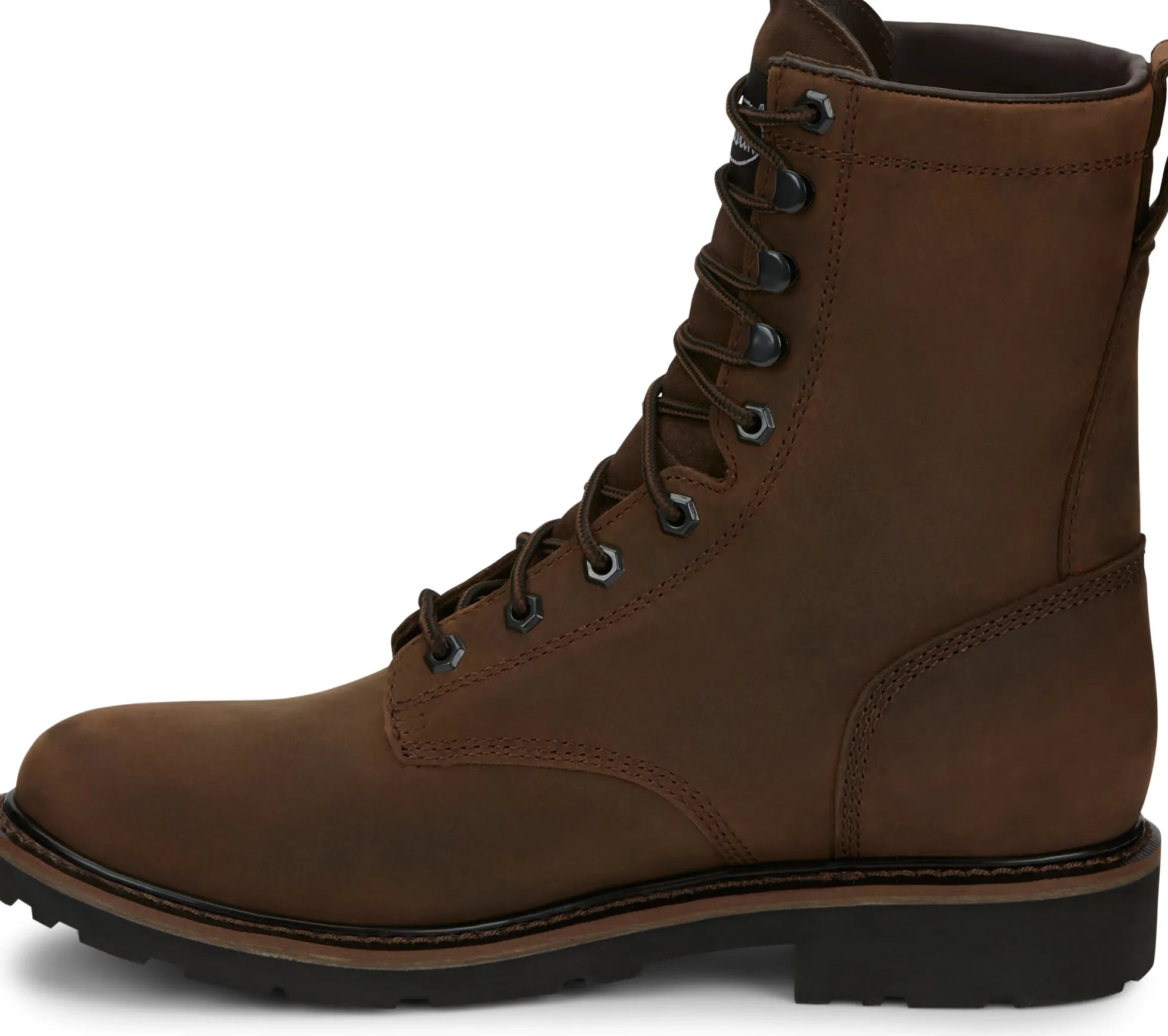 Justin Boots Drywall 8" Waterproof Aged Brown Clearance