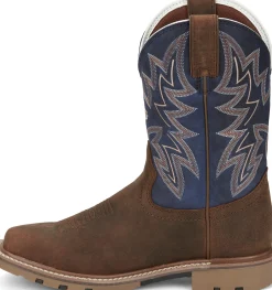 Justin Boots Dusty 11" Western Work Cedar Clearance