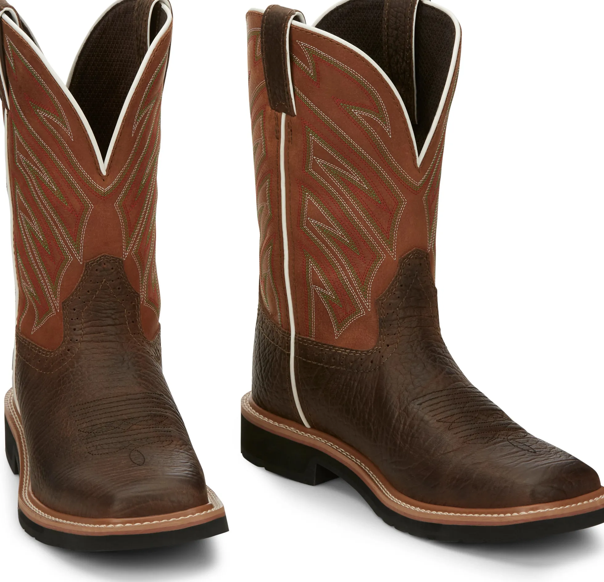 Justin Boots Electrician 11" Work Brown Hot
