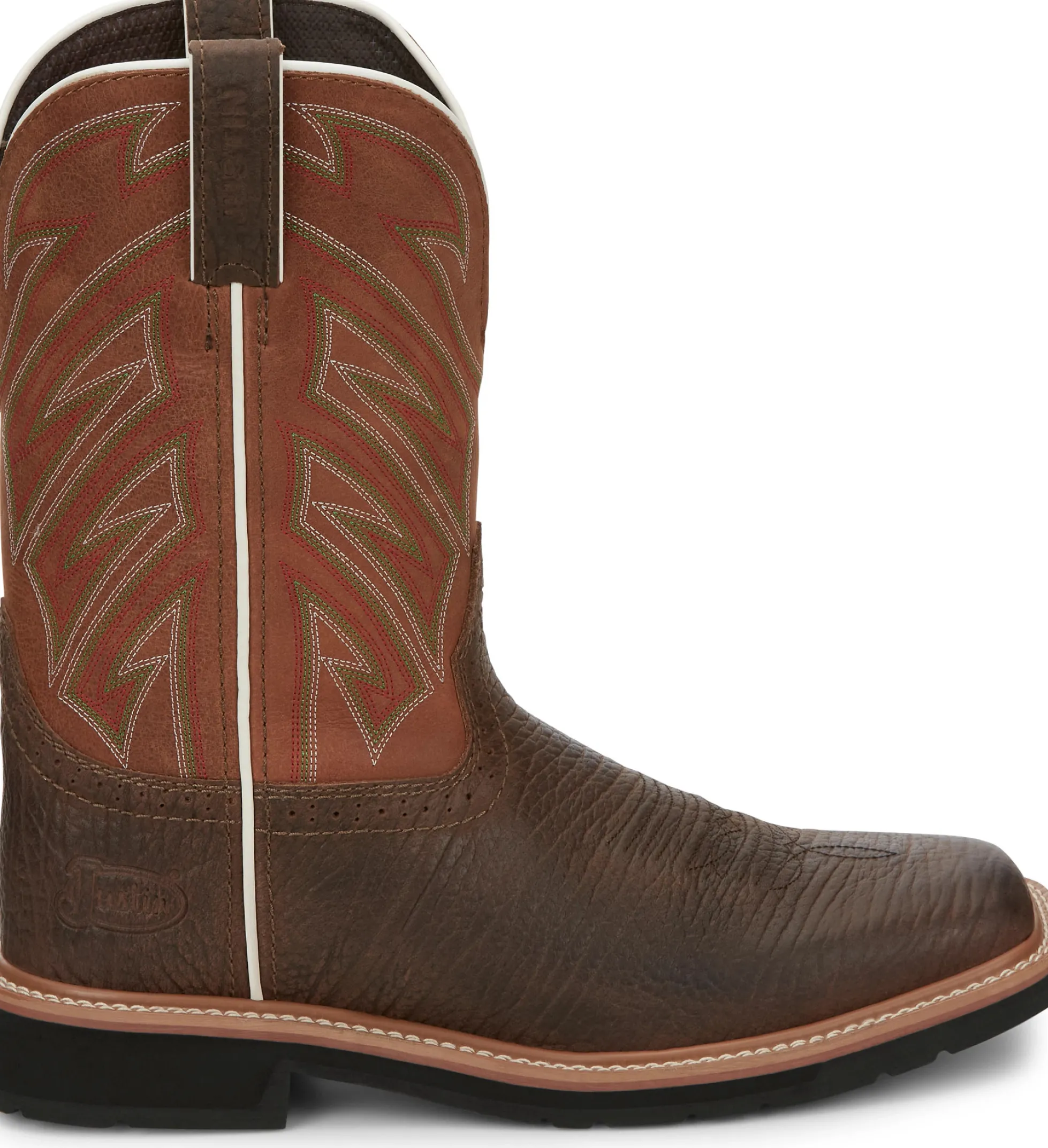 Justin Boots Electrician 11" Work Brown Hot