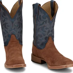 Justin Boots Fergus 11" Roughout Golden Oak Discount