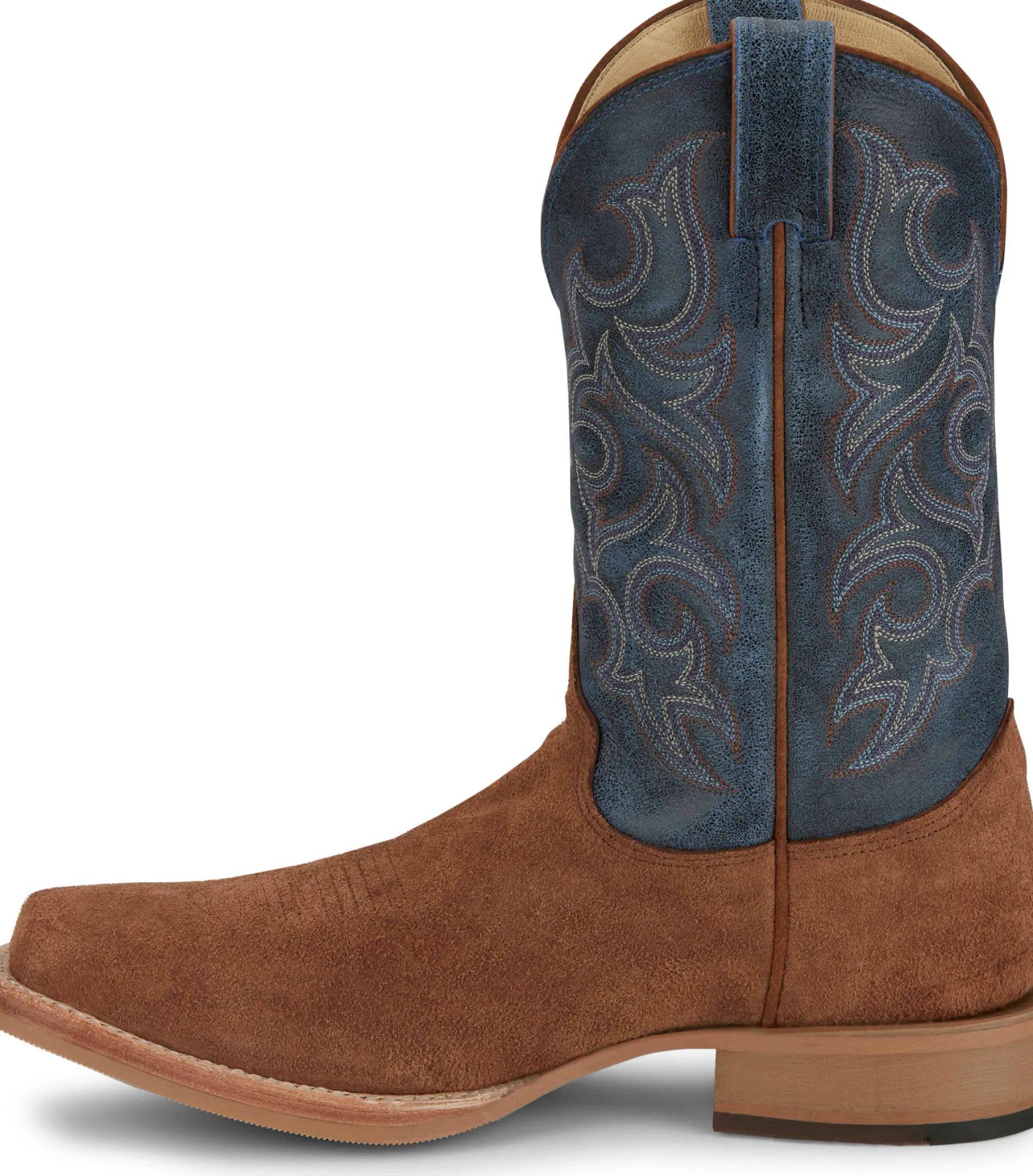 Justin Boots Fergus 11" Roughout Golden Oak Discount