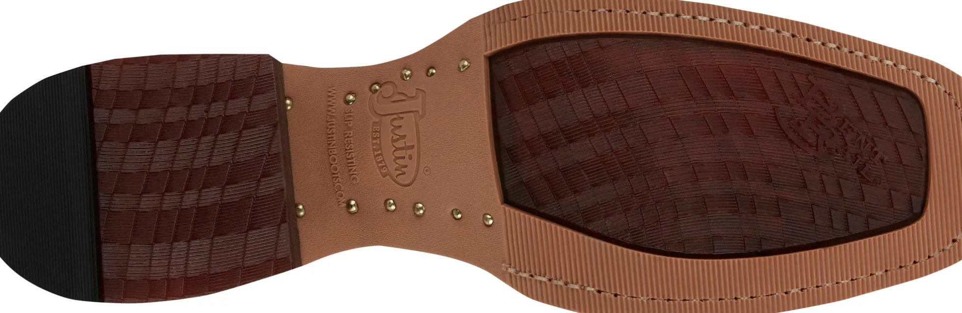 Justin Boots Fergus 11" Roughout Chocolate Best