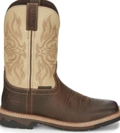 Justin Boots Flash 11" Waterproof Pecan New