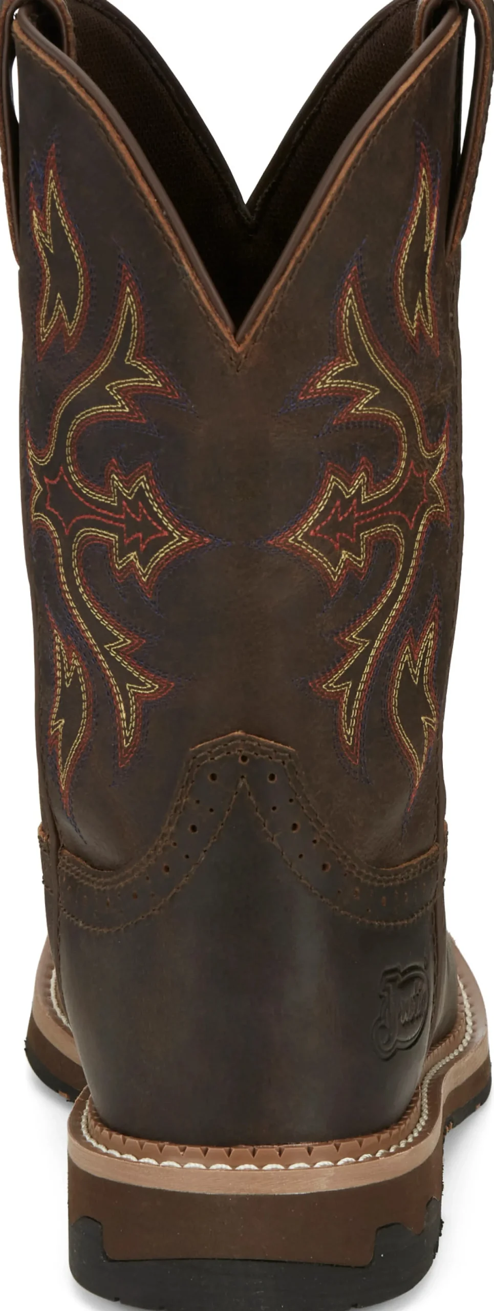 Justin Boots Flash 11" Work Walnut New