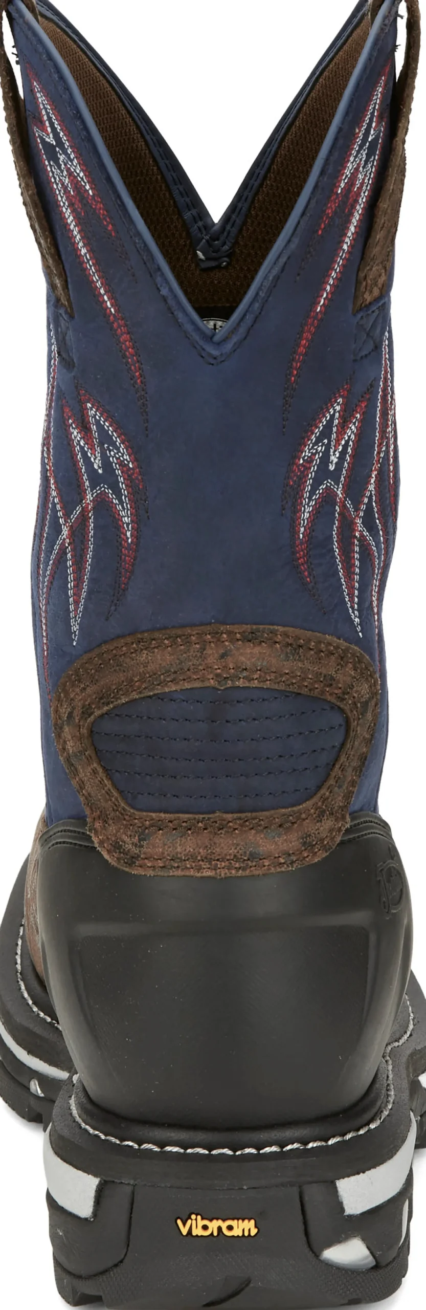 Justin Boots Frontline Hiviz 11” Waterproof Nano Comp Toe Toasted Hot