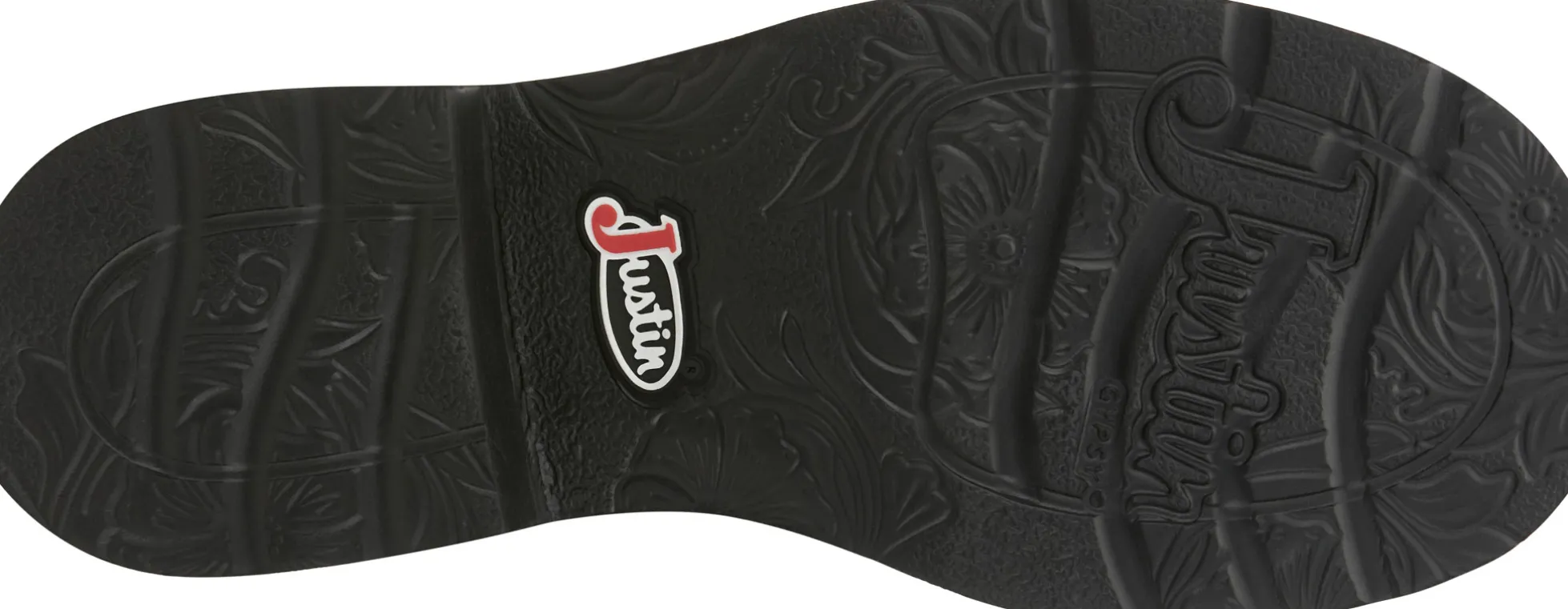 Justin Boots Gemma 8" Western Boot Black Hot