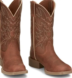 Justin Boots Halter 11” Western Boot Roasted Cognac Online