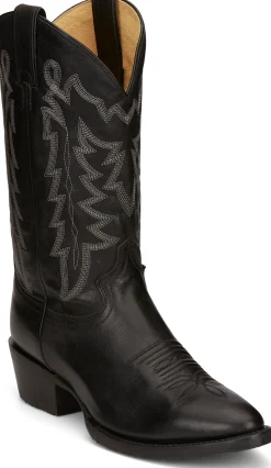 Justin Boots Hayne 12" Western Black Outlet
