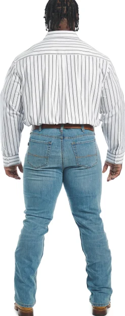 Justin Boots Hj Justin & Son Snap Shirt White Stripe New