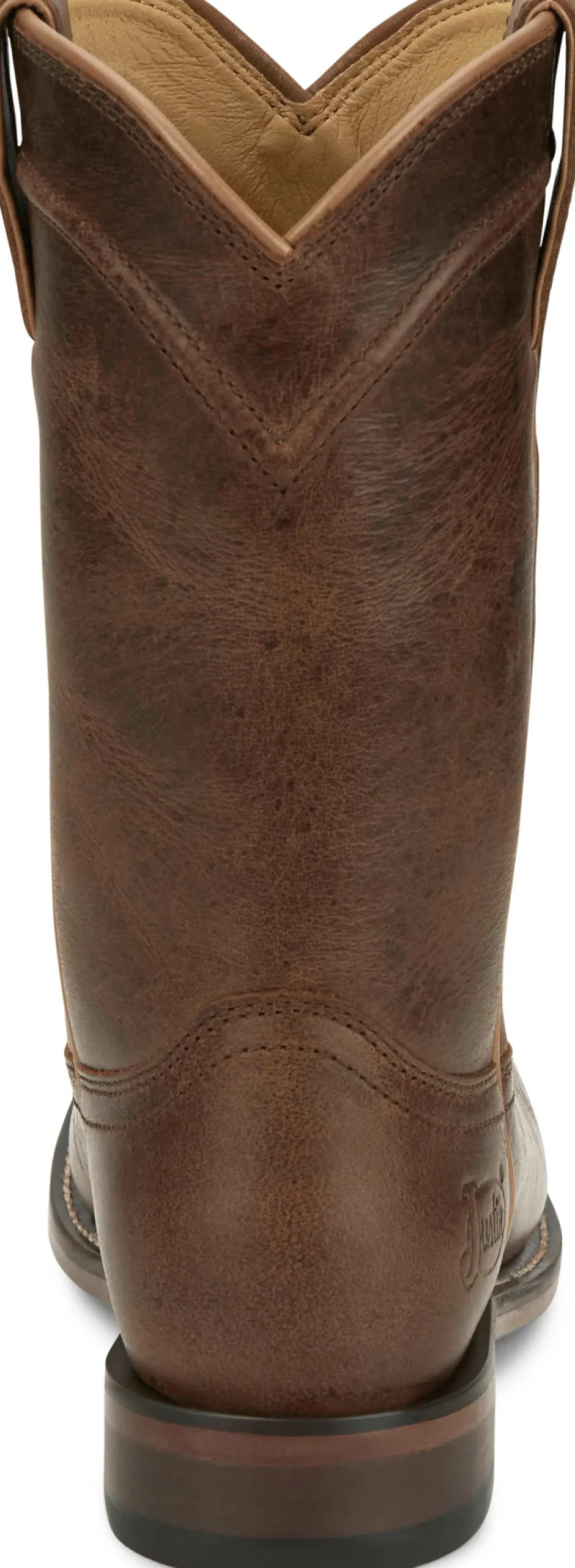 Justin Boots Holland 10" Roper Brown Sale