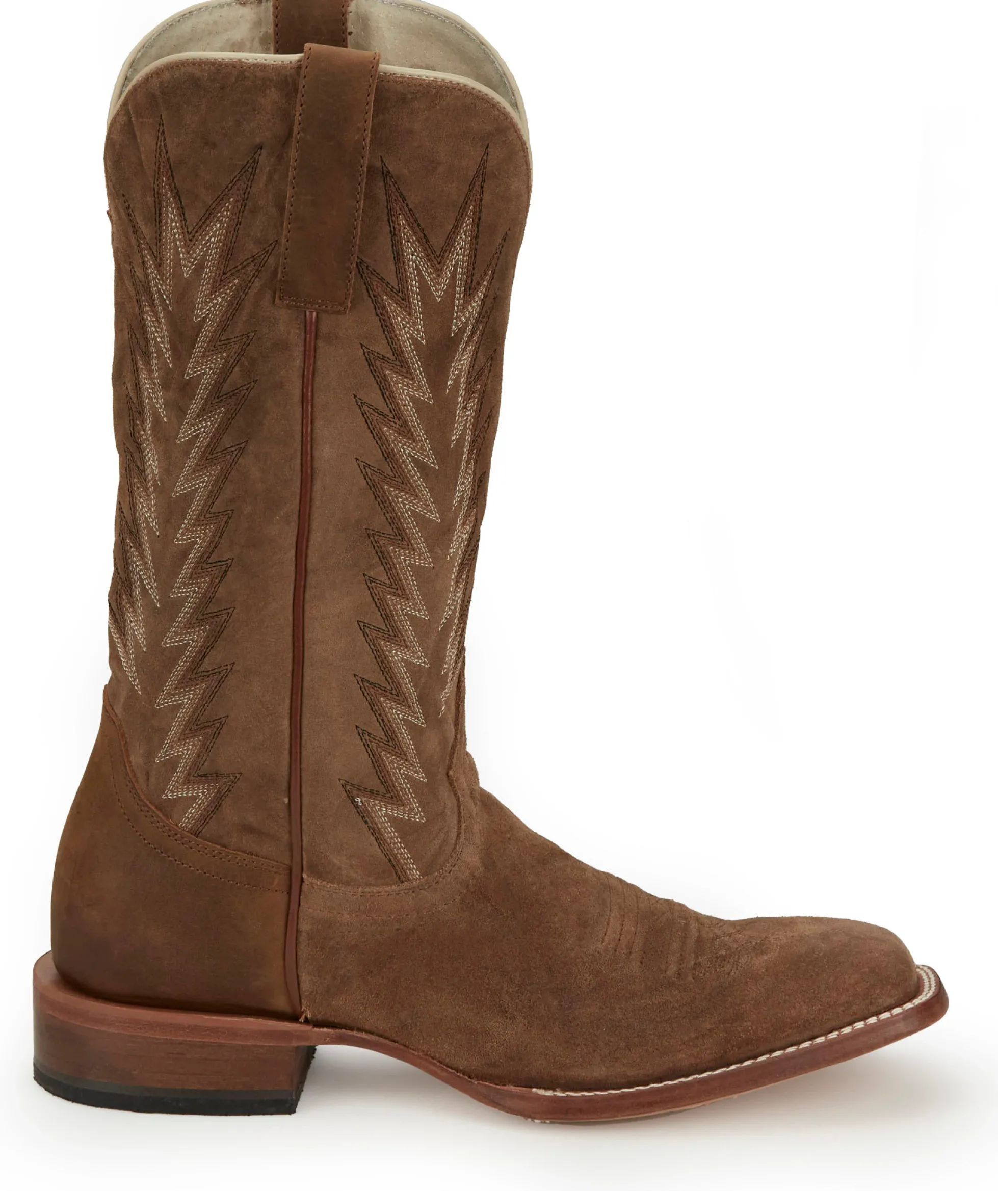 Justin Boots Hombre 13” Suede Clay Brown Clearance
