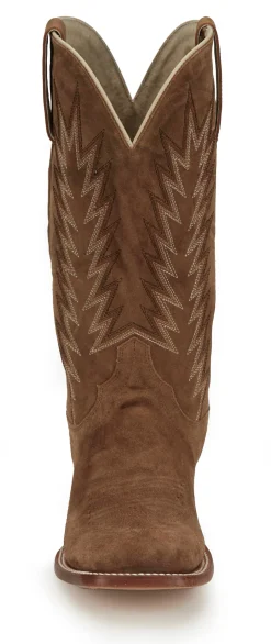 Justin Boots Hombre 13” Suede Clay Brown Clearance