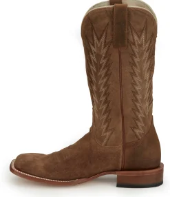 Justin Boots Hombre 13” Suede Clay Brown Clearance