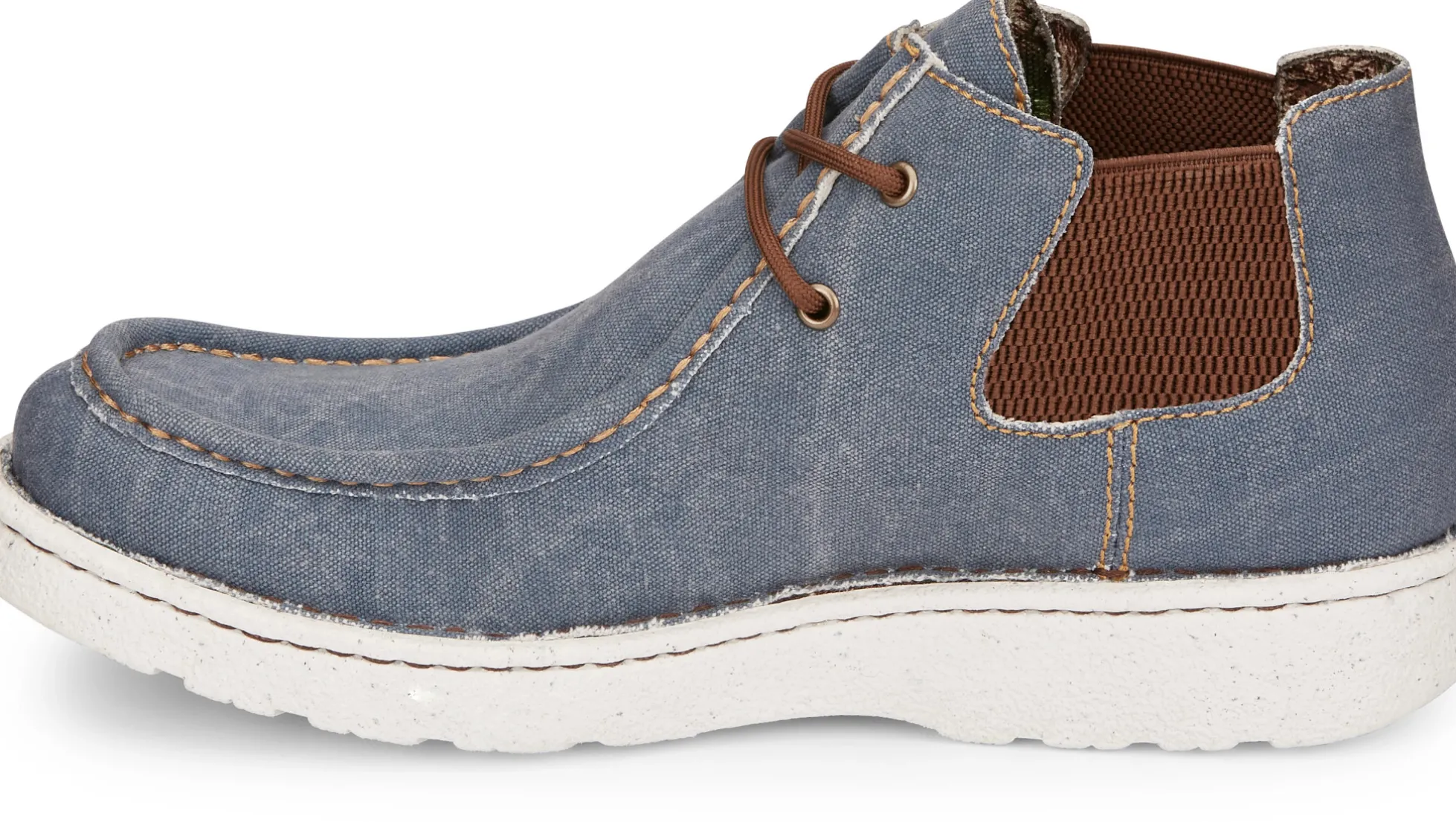 Justin Boots Hudson Slip-On Casual Shoe Blue Best