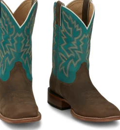 Justin Boots Jackpot 11" Western Aged Bark New