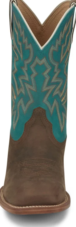 Justin Boots Jackpot 11" Western Aged Bark New