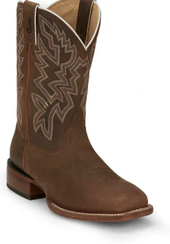 Justin Boots Jackpot 11" Western Walnut Hot