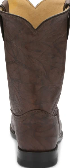 Justin Boots Jackson 10" Roper Dark Brown Best