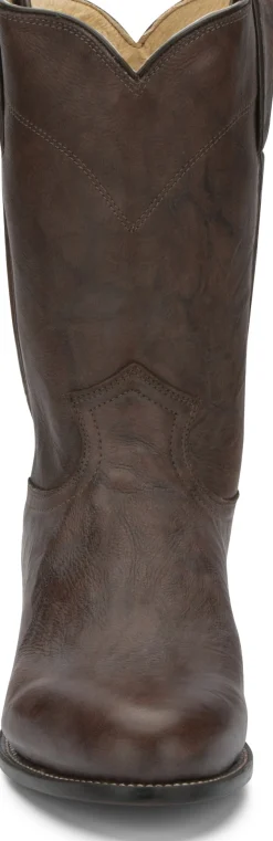 Justin Boots Jackson 10" Roper Dark Brown Best