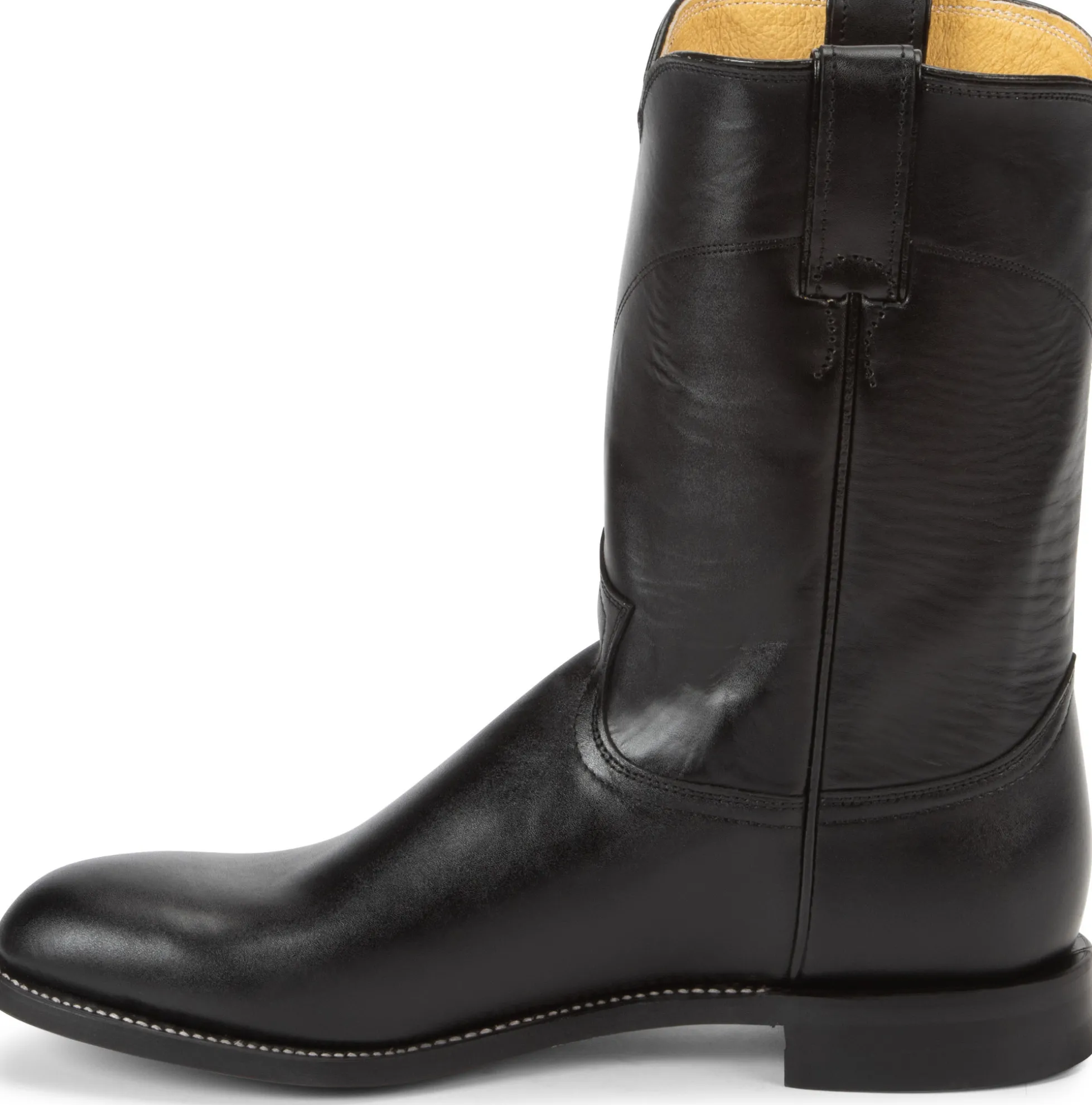 Justin Boots Jackson 10" Roper Black