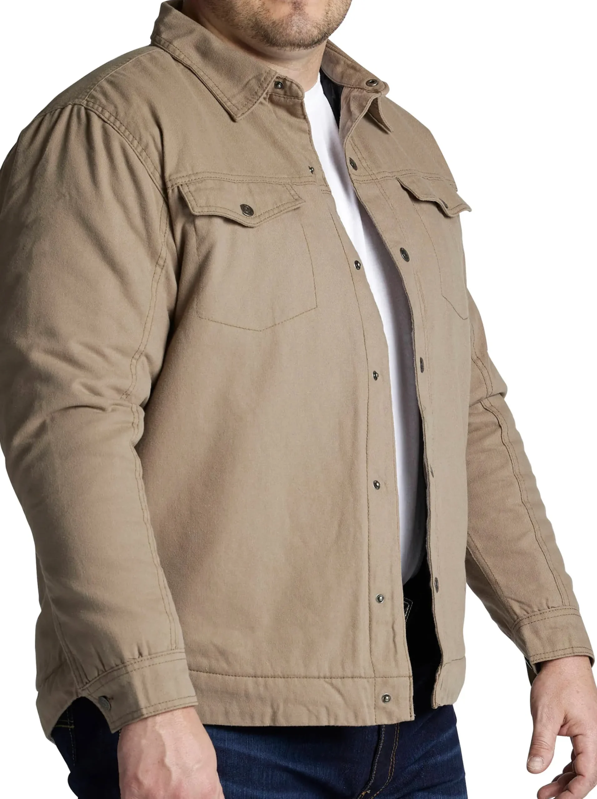 Justin Boots Jackson Shirt Jacket Corriander Hot