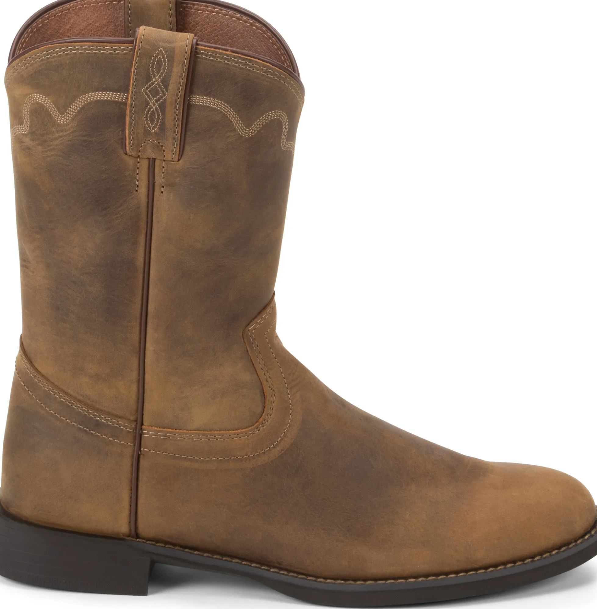 Justin Boots Jeb 10" Roper Tan Apache Clearance