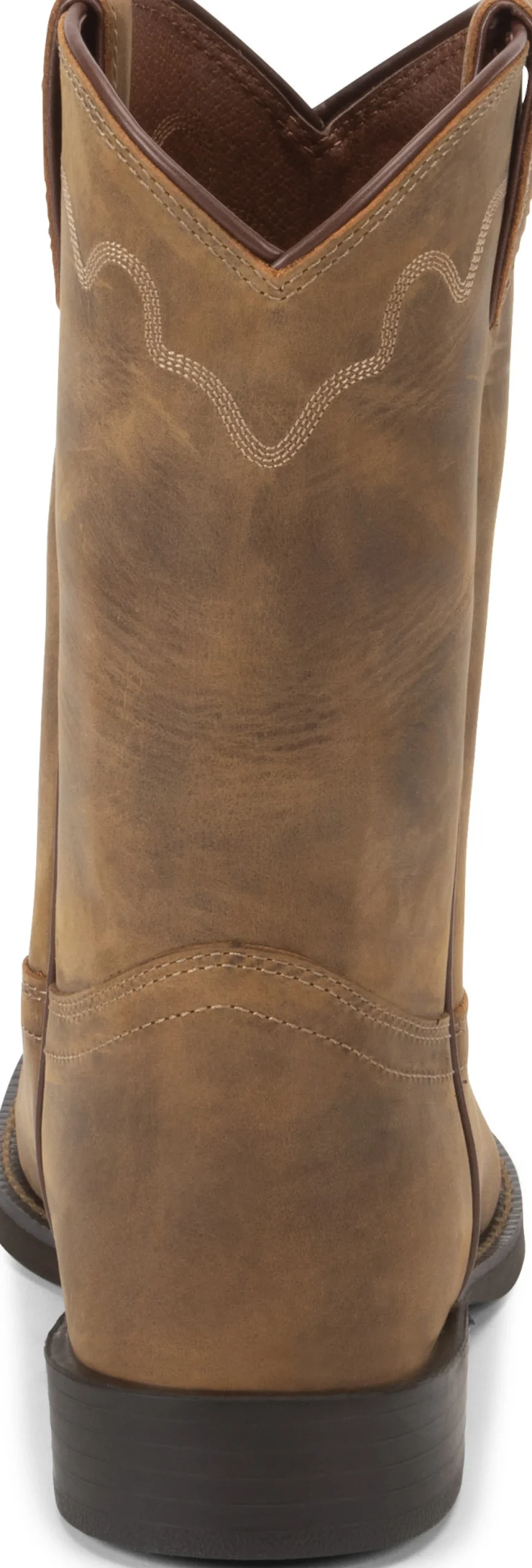 Justin Boots Jeb 10" Roper Tan Apache Clearance