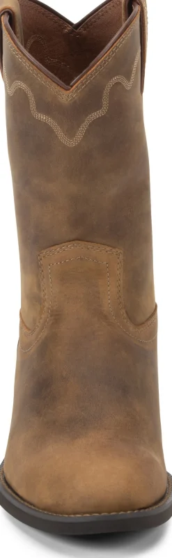 Justin Boots Jeb 10" Roper Tan Apache Clearance
