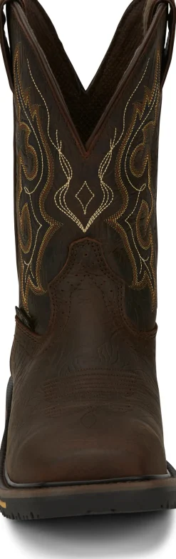 Justin Boots Joist 11" Waterproof Comp Toe Chocolate Online