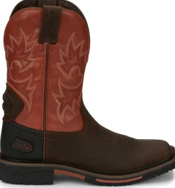 Justin Boots Joist 11" Work Rustic New