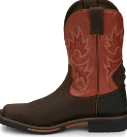 Justin Boots Joist 11" Work Rustic New