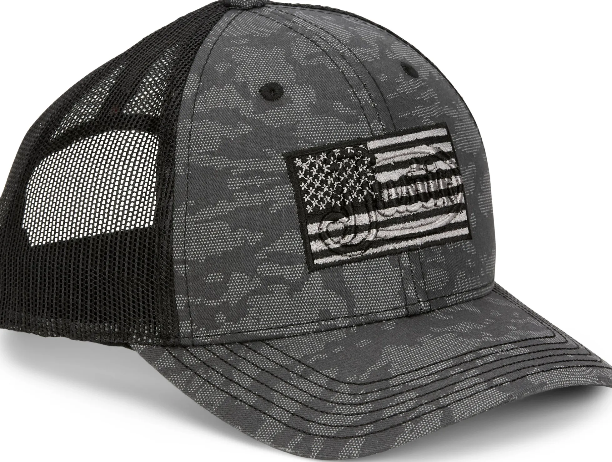 Justin Boots Justin American Flag Cap Black New