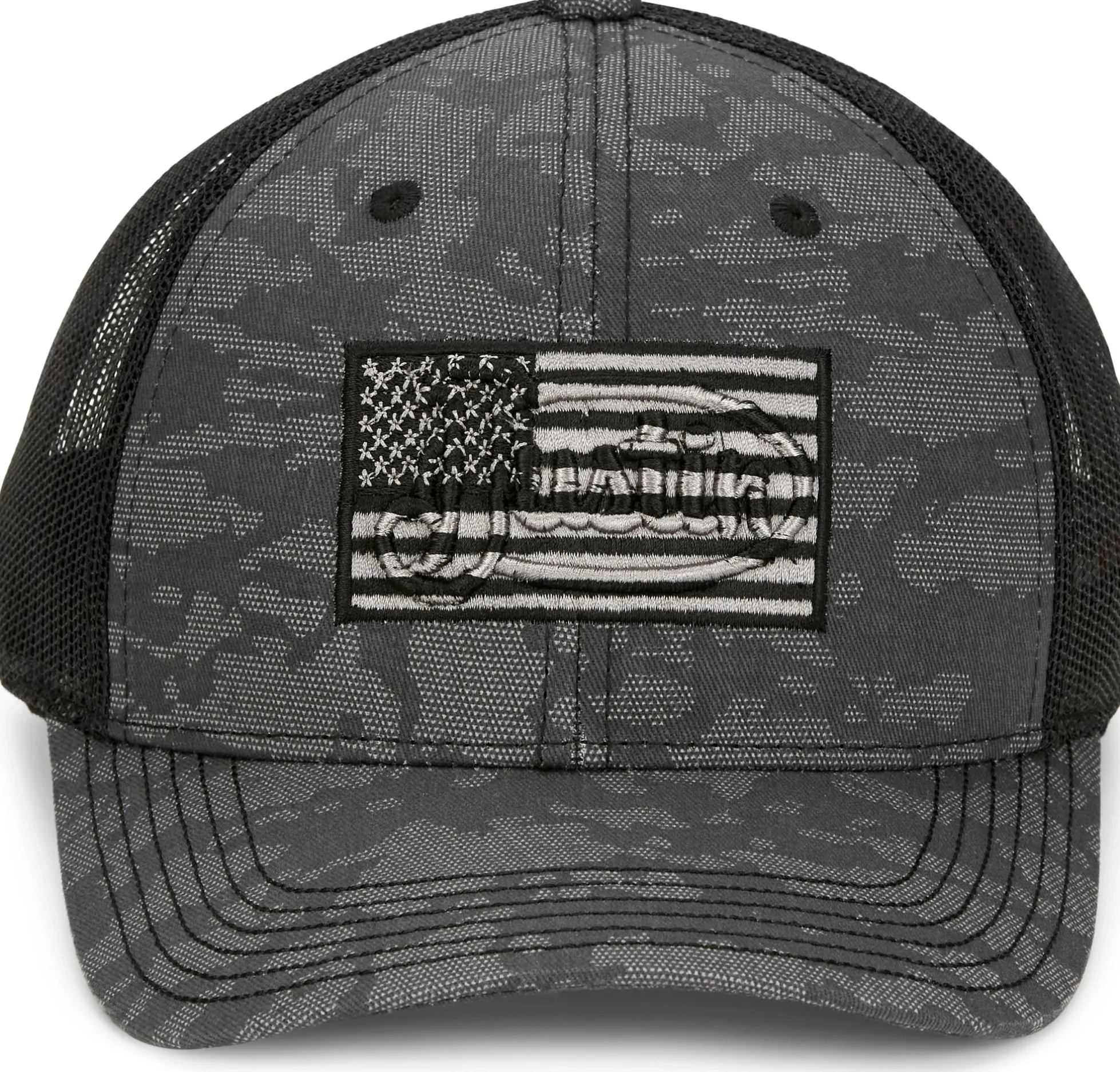 Justin Boots Justin American Flag Cap Black New