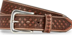 Justin Boots Justin Men's Saddle Creek Belt Brown Online