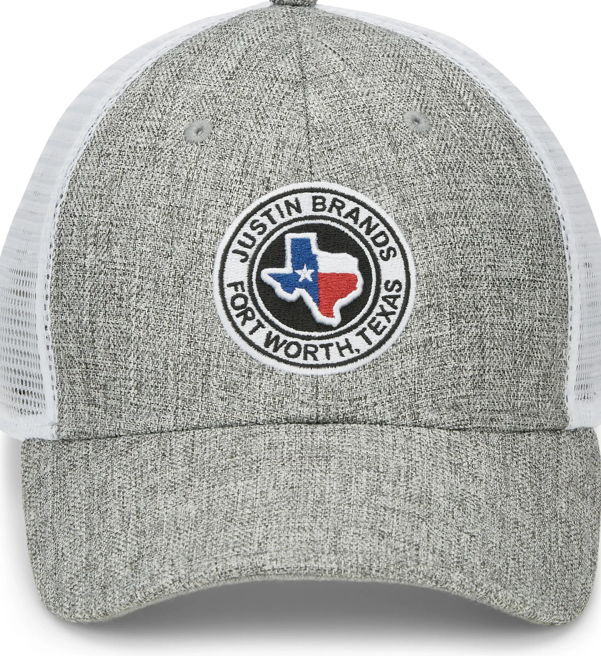 Justin Boots Justin Texas Logo Cap Grey/White Mesh Best
