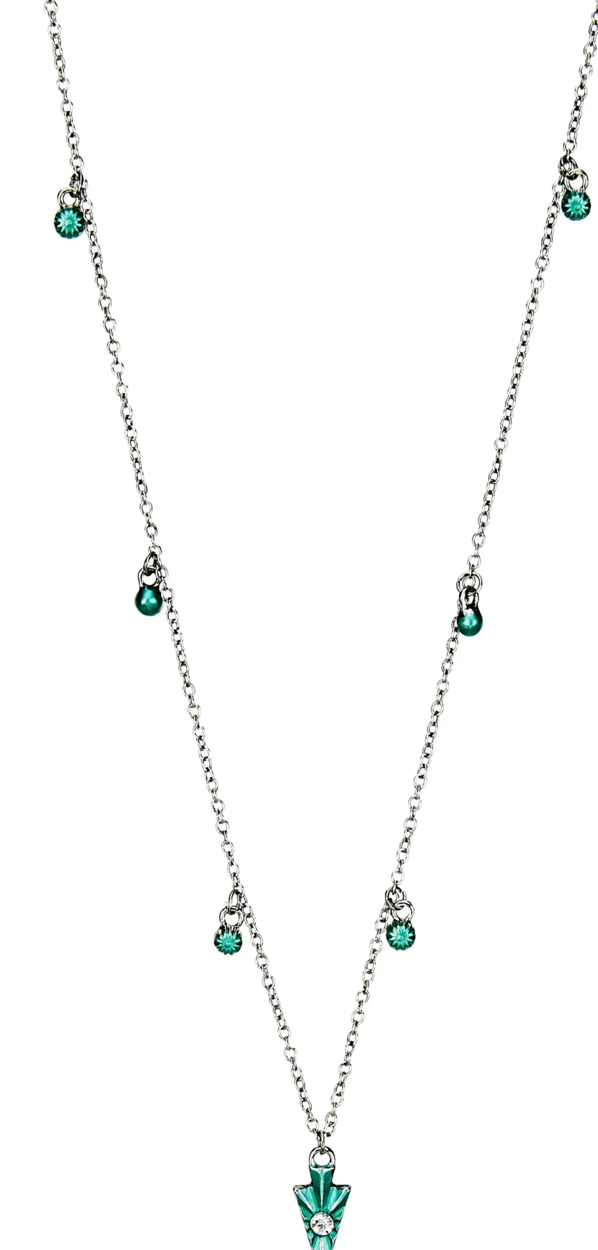 Justin Boots Justin Women's Arrowhead Necklace Silver New